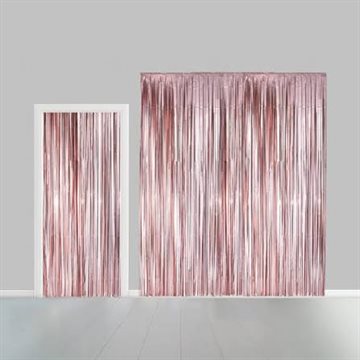 WeFiestaParty Party curtain rosegold